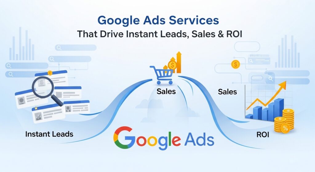 Google Ads Services That Drive Instant Leads, Sales & ROI